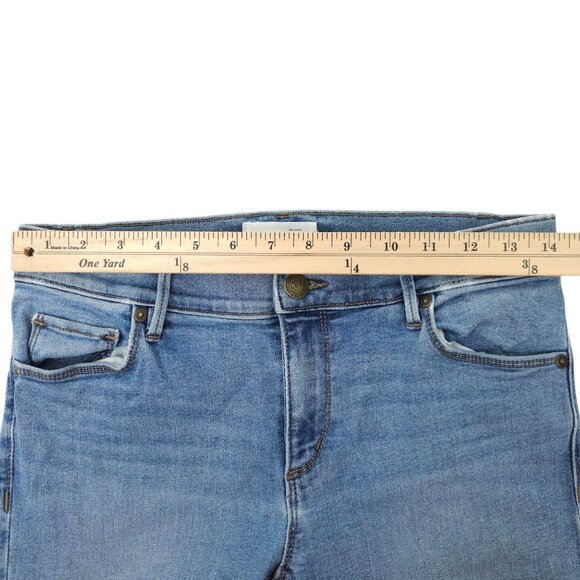 Loft Legging Jean Mid Rise Womens Size 27/4 Stretch Light Wash Denim - Picture 3 of 14